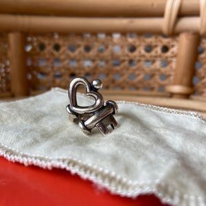 James Avery Key to My Heart Ring